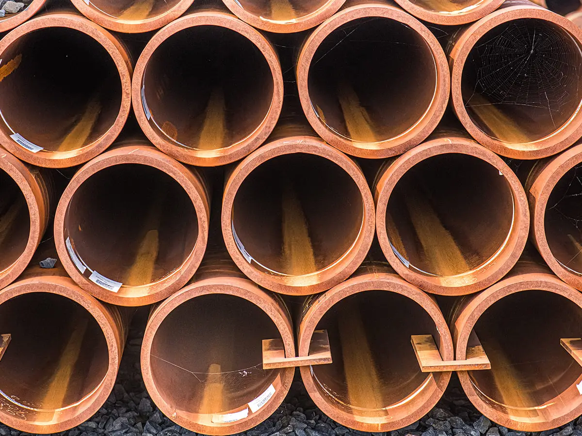 Dikwandige buizen van IJzer