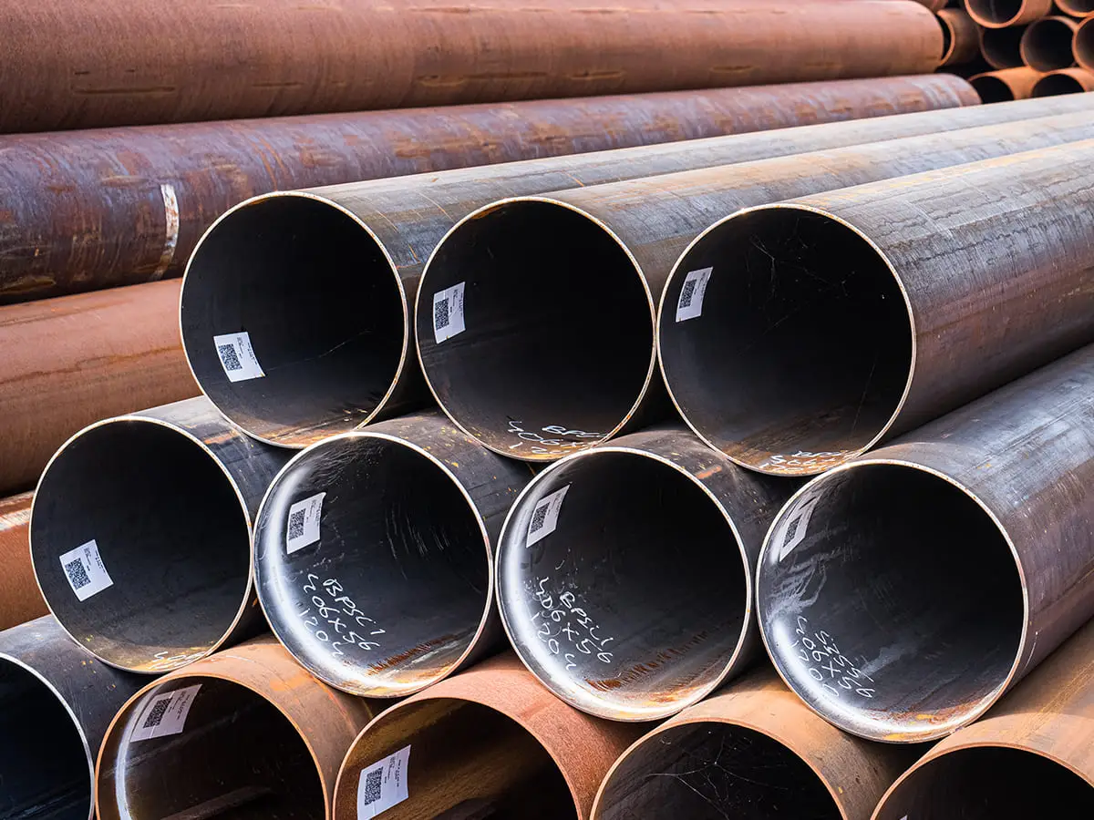 Dunwandige ijzeren buizen