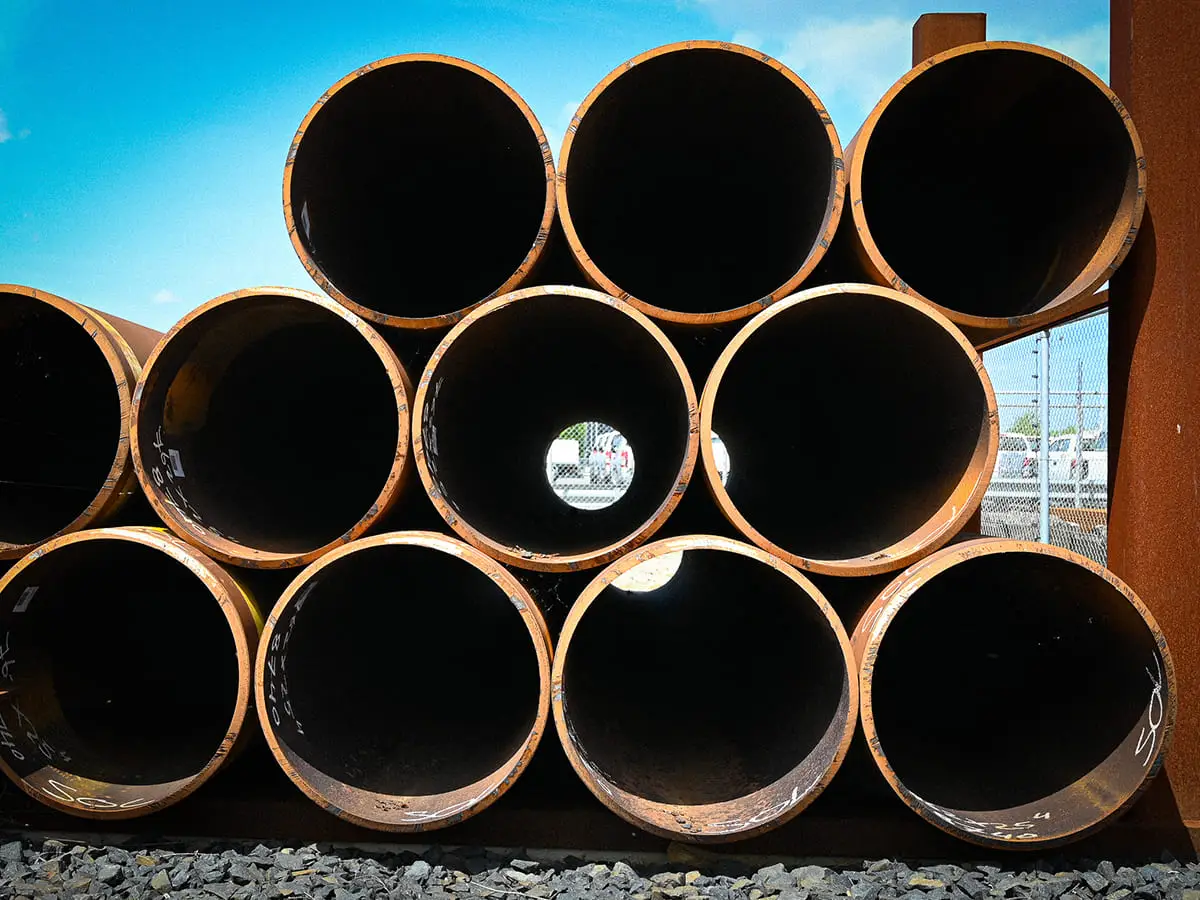 IJzeren buizen 800 millimeter